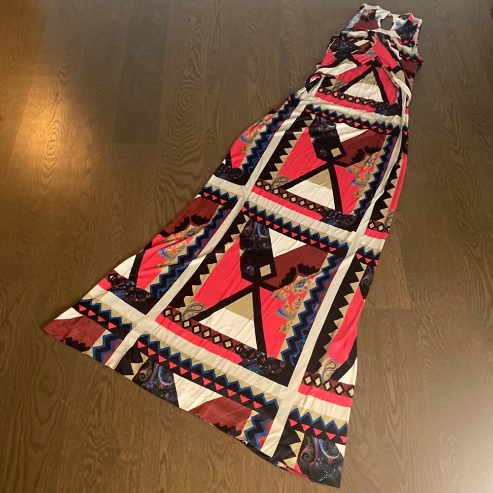 ETRO maxi sheath, fun print - sz 42IT